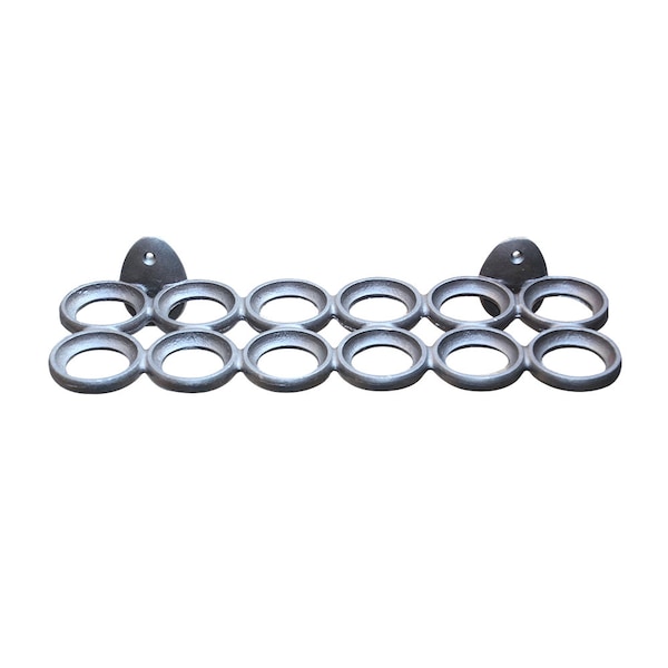 Cast Iron 12 Egg Holder HM14