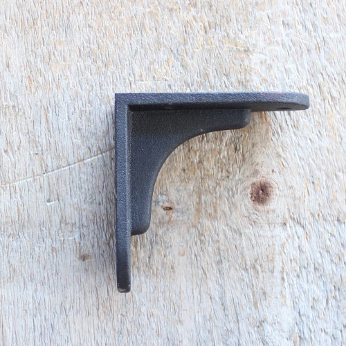 7 1/2 Cast Iron Shelf Bracket Open Kitchen Shelving Etsy