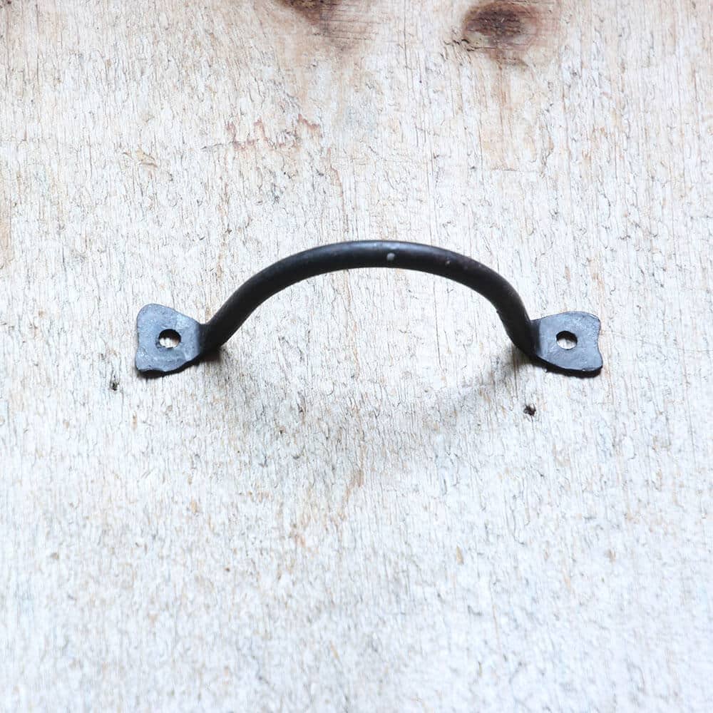 Medium Shield Handle Medium Hand Forged Handle - Etsy