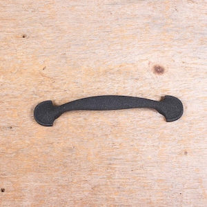 Black Penny End Door Handle BC4