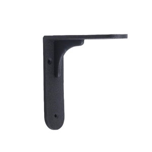 Cast Iron simple sturdy design shelf bracket.