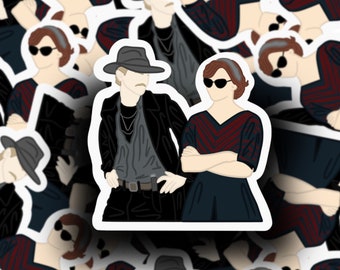 Benny Watts - The Queen's Gambit Sticker for Sale by ancesp