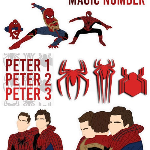 Andrew Garfield Spiderman Sticker Pack Etsy