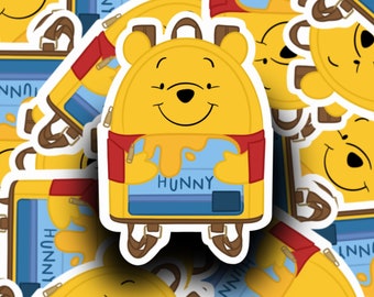 Winnie the Pooh Backpack Sticker