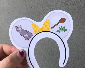 Ratatouille Disney Mickey Mouse Ears Sticker