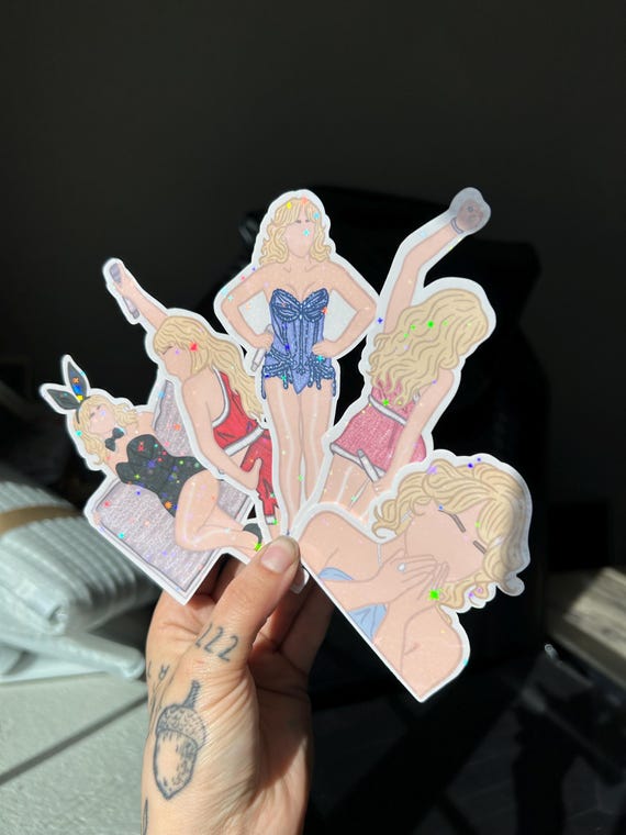 SC Glitter Stickers/Sabrina/Singer/Songwriter/ItGirl/GrammyWinner