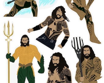 Aqua man Sticker Pack