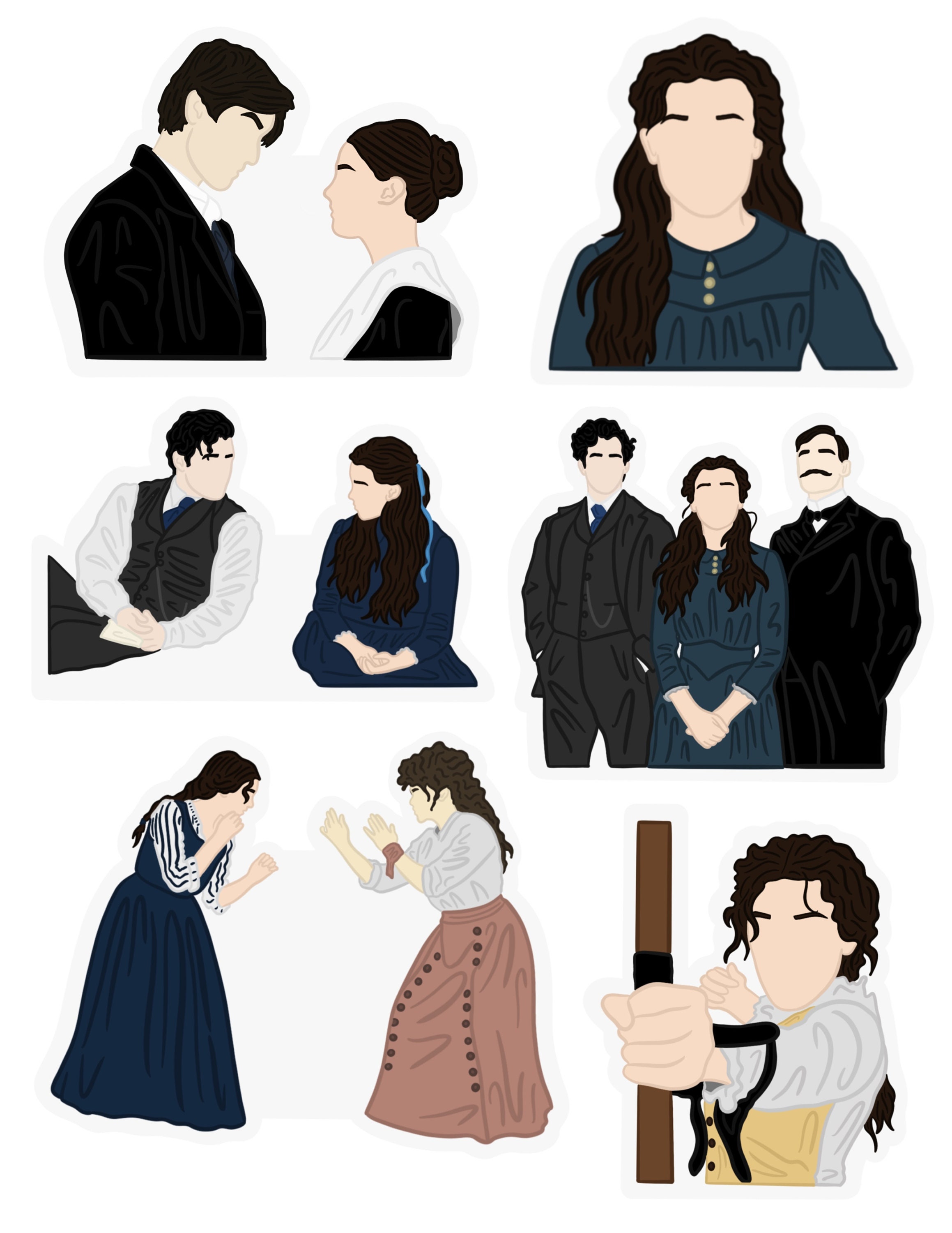 Enola Holmes 1 Film Complet En Français Enola Holmes Sticker Pack - Etsy France