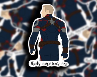 Captain America Sticker