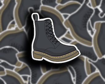 Doc Marten Shoe Sticker