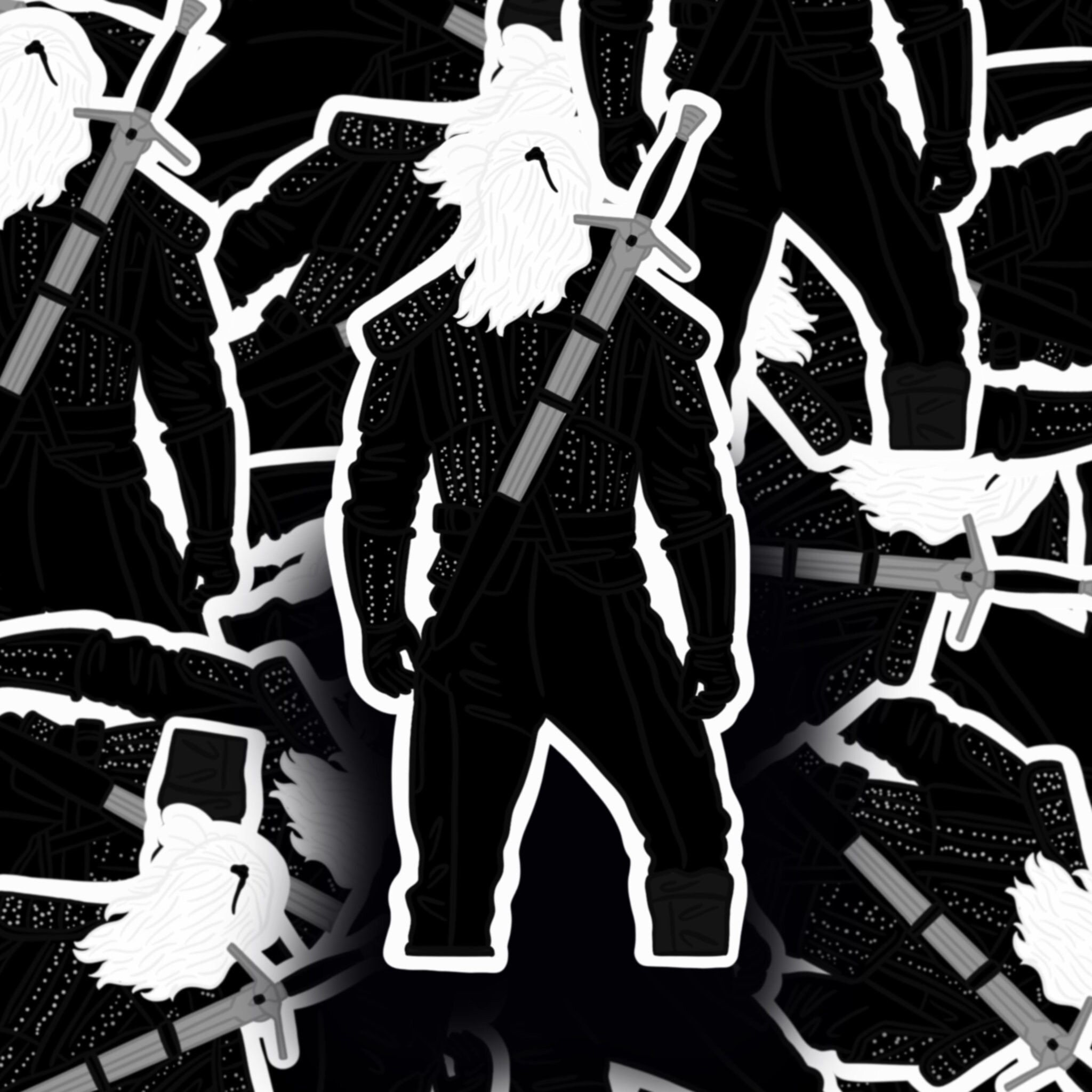 The Witcher Sticker Pack - Etsy