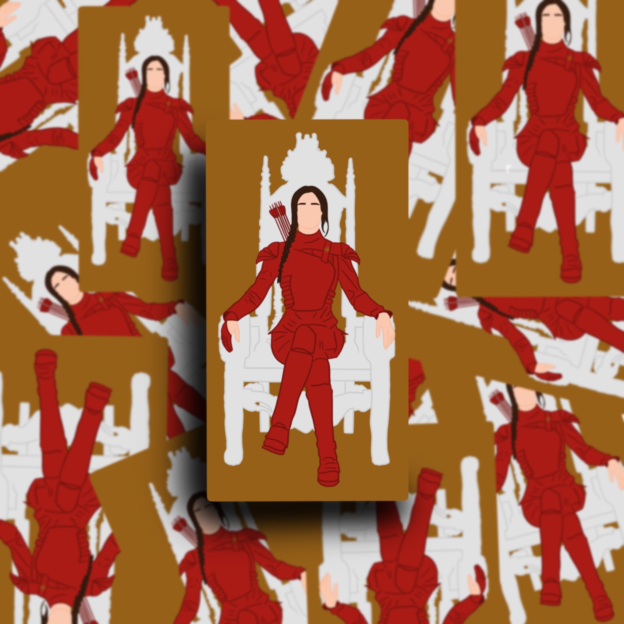 The Hunger Games Sticker Pack Etsy