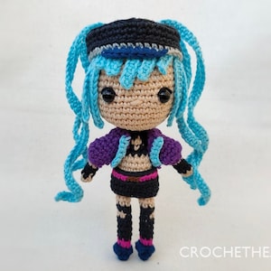 Chibi Doll Layla - Häkelanleitung by Crochethea