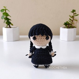 Spooky Girl Crochet Pattern | PDF Amigurumi Pattern