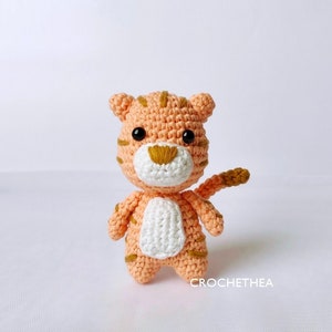 Little Tiger Amigurumi - Crochet Pattern by Crochethea