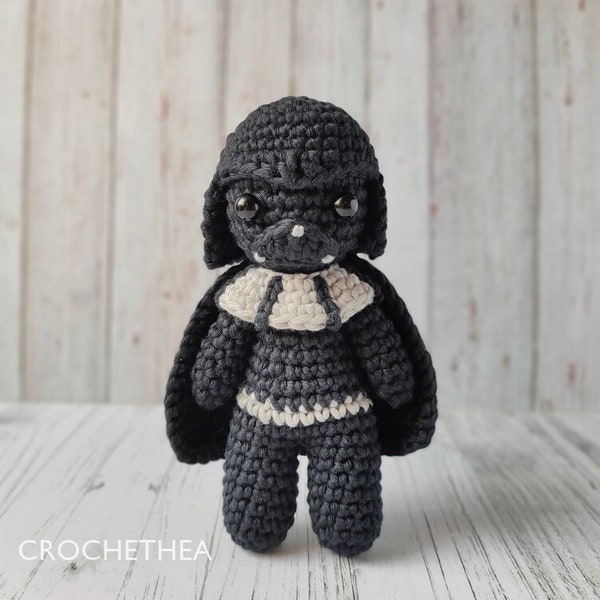 Darth Vader Amigurumi - Crochet Pattern by Crochethea