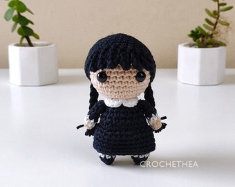Spooky Girl Crochet Pattern | PDF Amigurumi Pattern