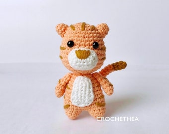 Little Tiger Amigurumi - Crochet Pattern by Crochethea