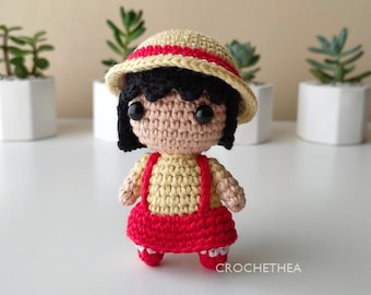Chibi Maruko-chan Amigurumi - Crochet Pattern by Crochethea