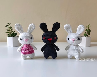 Kleiner Hase Häkelanleitung von Crochethea