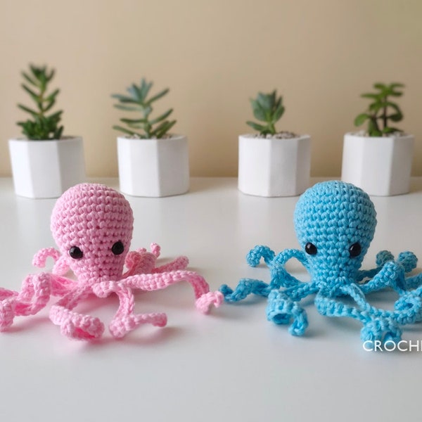 Simply Cute Octopus Amigurumi - Crochet Pattern by Crochethea