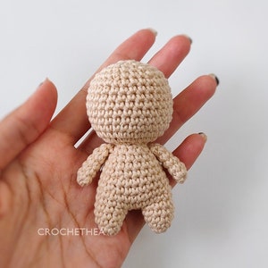 Chibi Basic Body Crochet Pattern PDF Amigurumi Pattern image 1