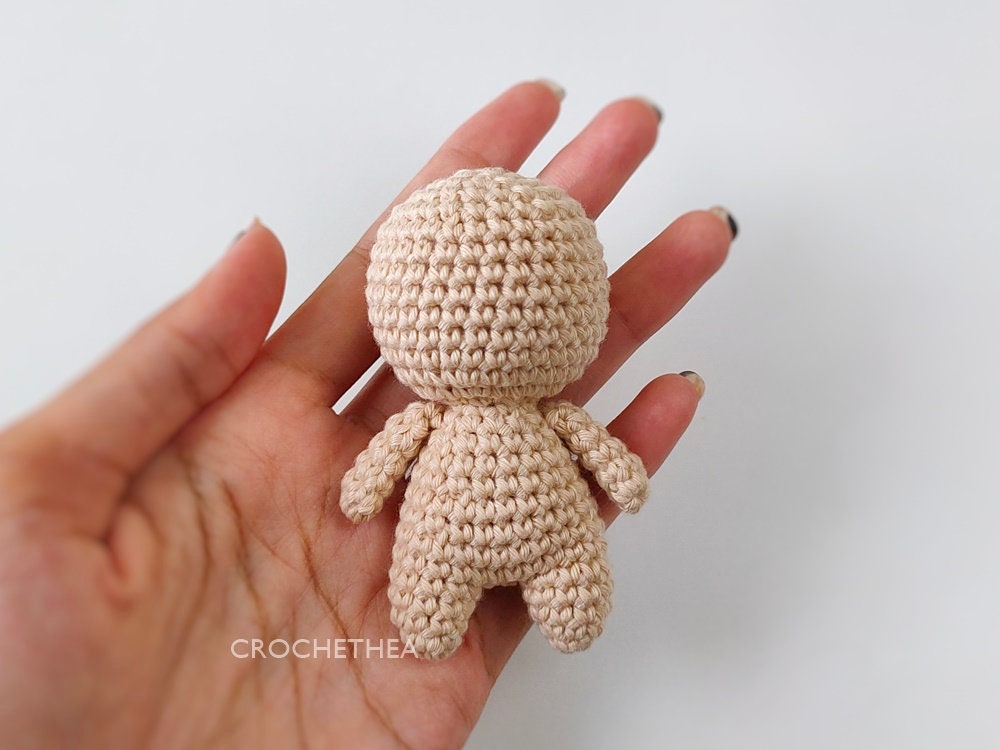 Chibi Basic Body Crochet Pattern PDF Amigurumi Pattern 