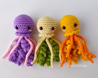 Little Jellyfish Crochet Pattern | PDF Amigurumi Pattern