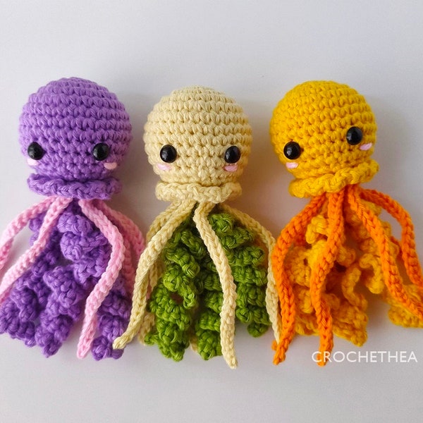 Little Jellyfish Crochet Pattern | PDF Amigurumi Pattern