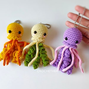 Little Jellyfish Crochet Pattern PDF Amigurumi Pattern image 2