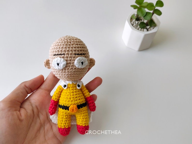 Overpowered Hero Crochet Pattern PDF Amigurumi Pattern image 4