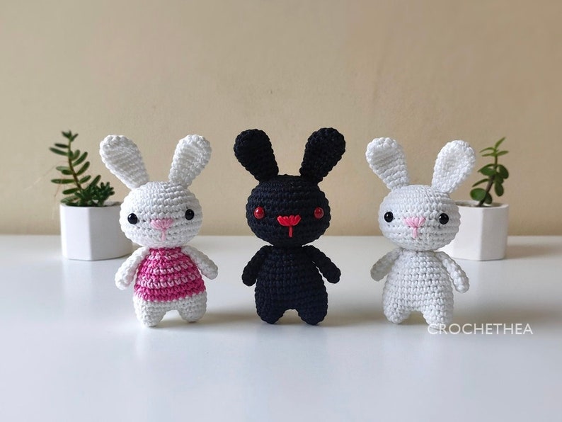 Little Bunny Crochet Pattern by Crochethea image 1