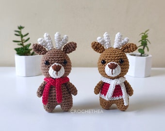 Little Reindeer Crochet Pattern by Crochethea