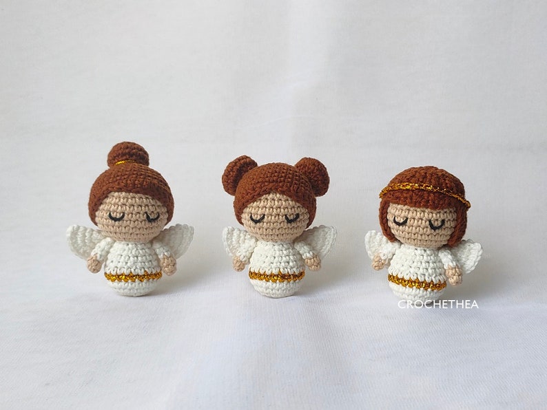 Little Angels Amigurumi Crochet Pattern by Crochethea image 1