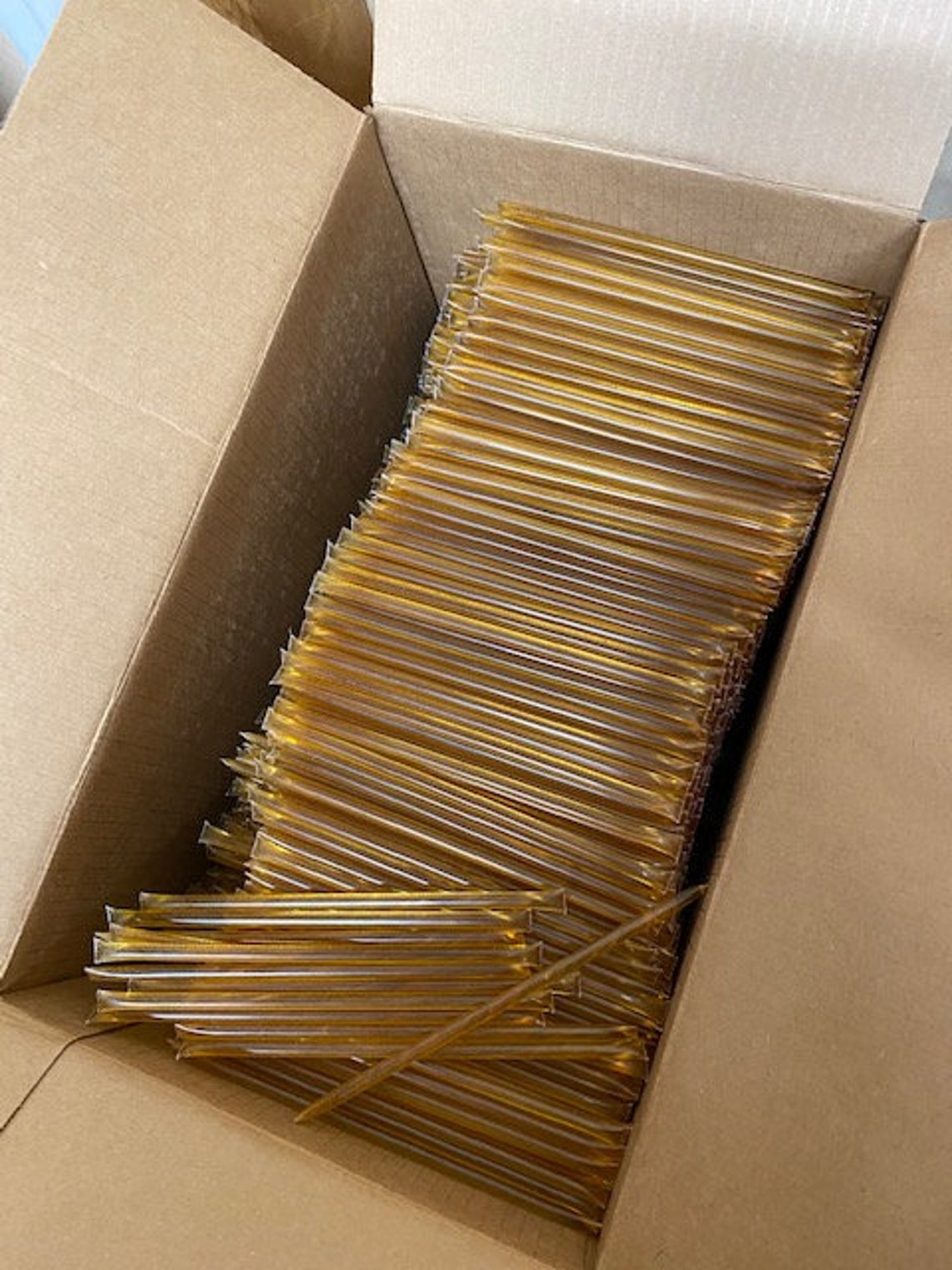 1000count Wholesale Honey Straws Wildflower Honey Etsy