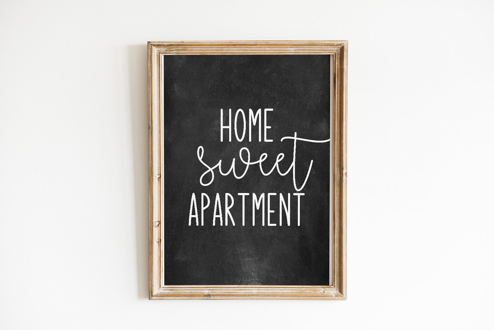 HOME SWEET APARTMENT Digital Print Quotes Print Poster Etsy