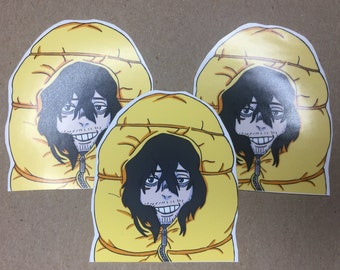 Sleeping bag teacher sticker