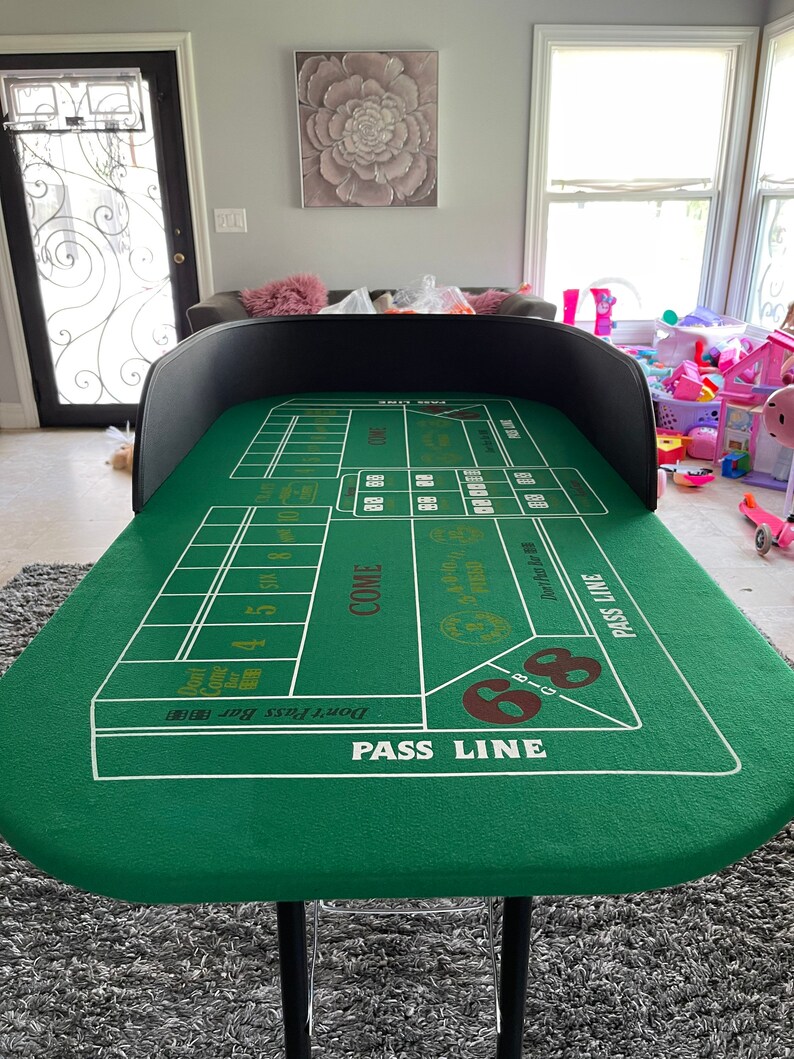 Practice off the Wall Craps Table With Legs Etsy