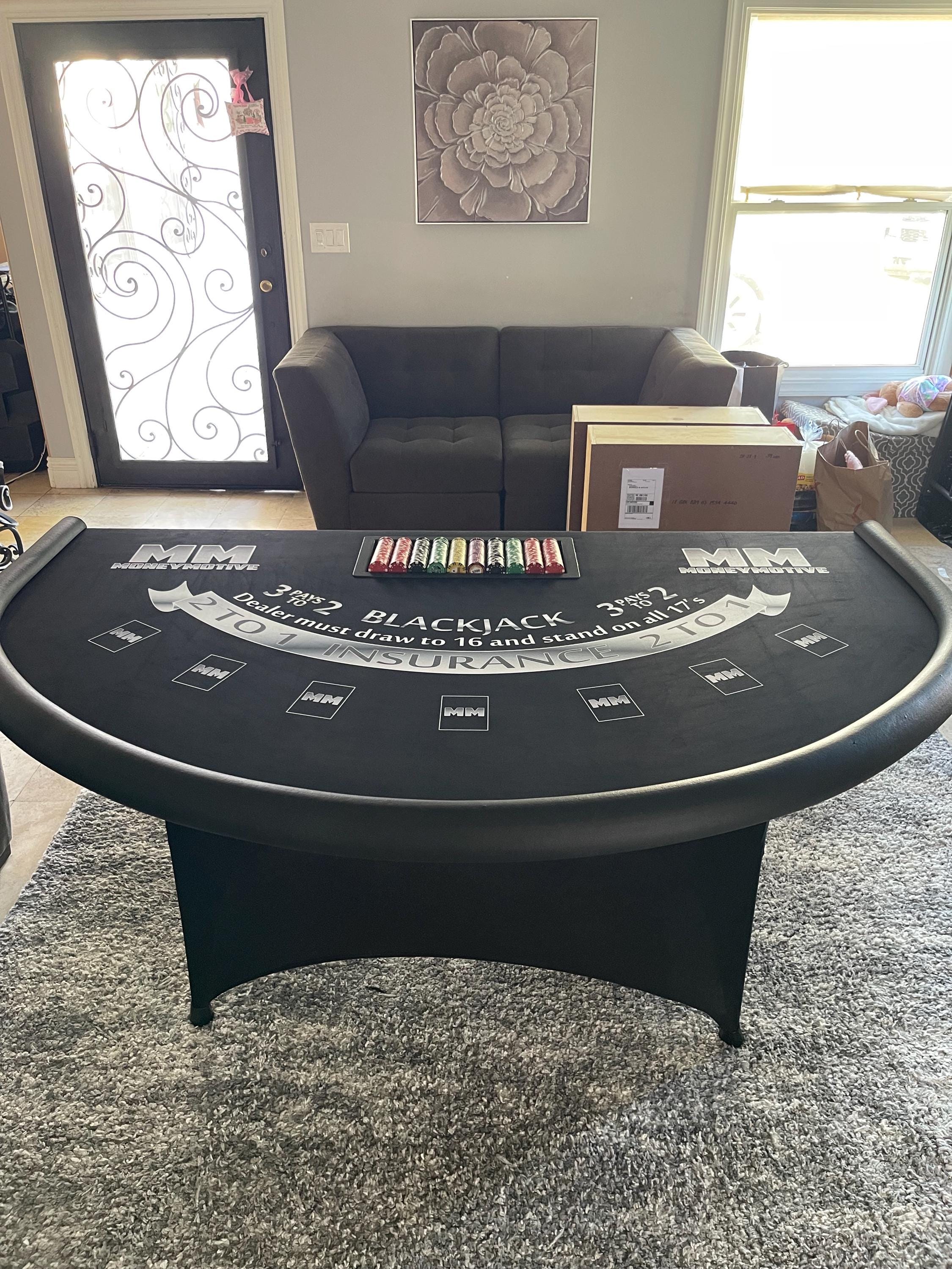 Customize Your Blackjack Table With Your Name or Logo - Etsy