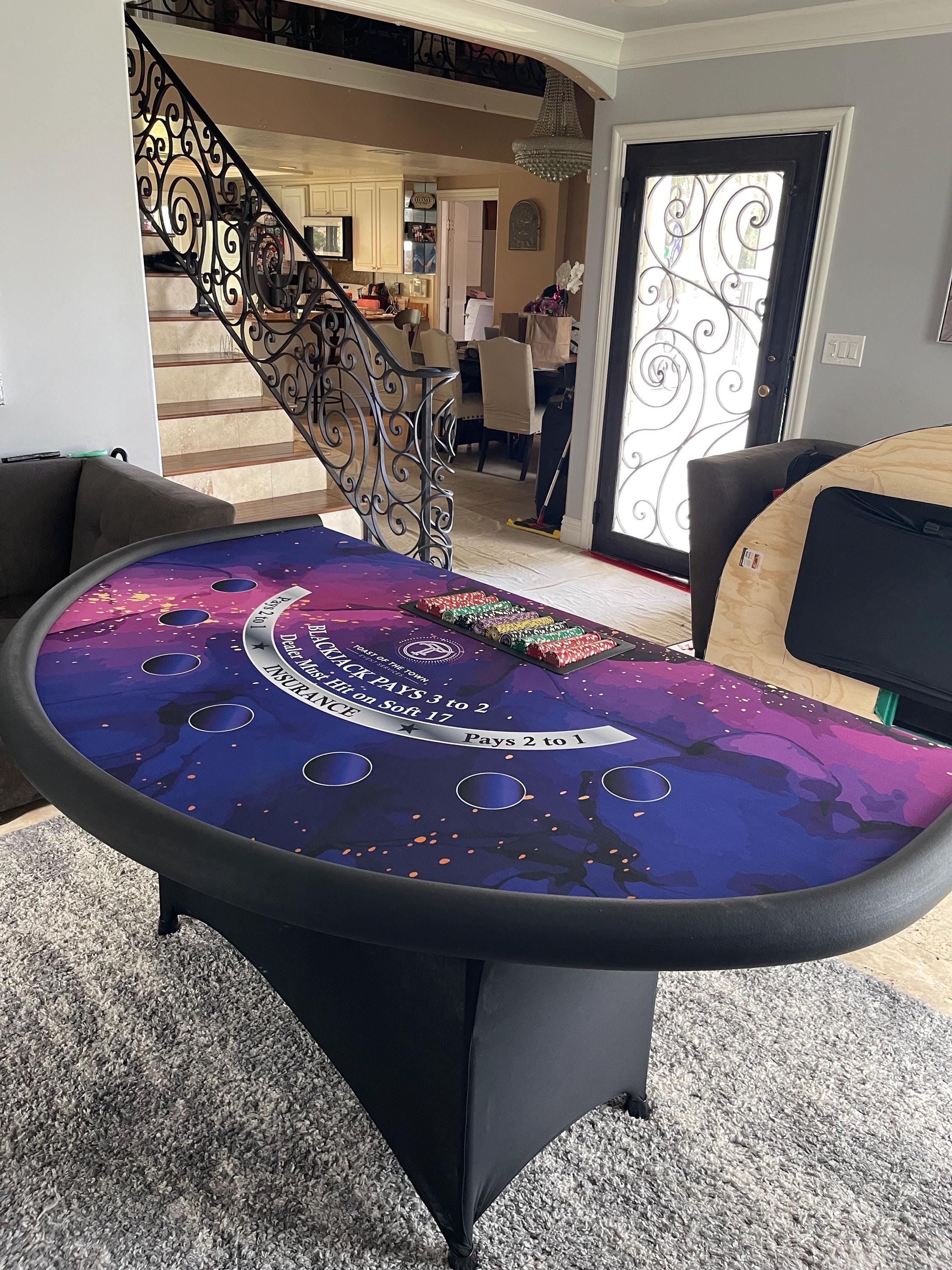 Customize Your Blackjack Table With Your Name or Logo - Etsy