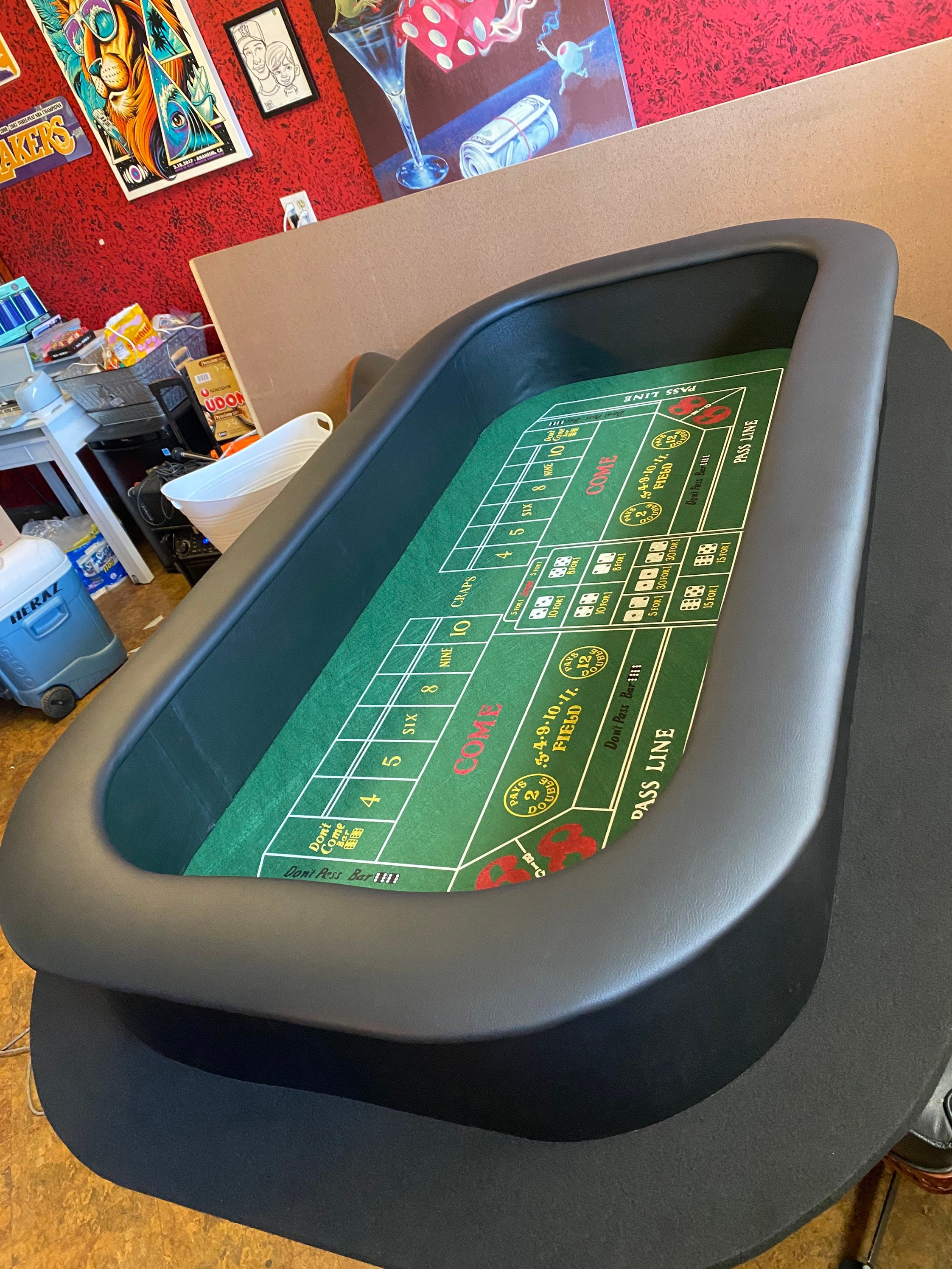 Craps Table Top 7 x 4 Etsy