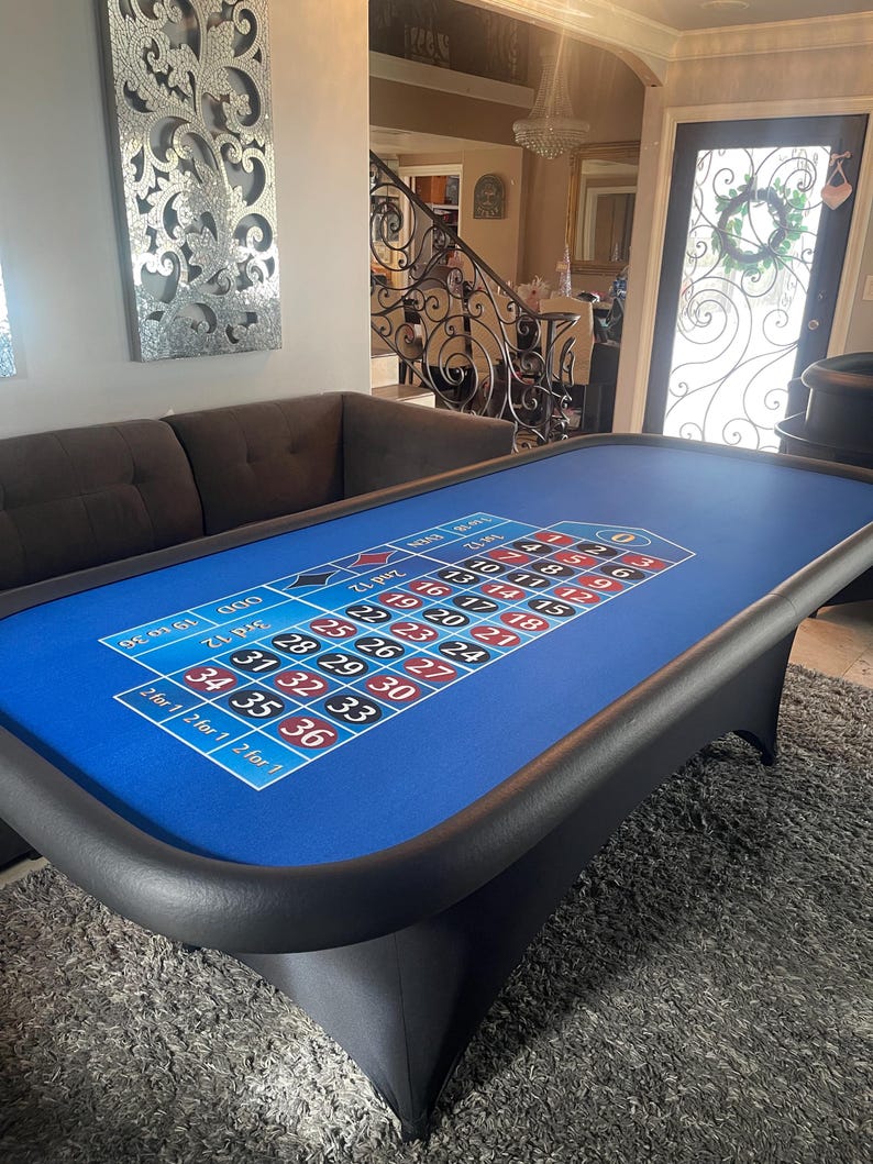 Rare Single Zero Roulette Table / Wheel Not Included - Etsy
