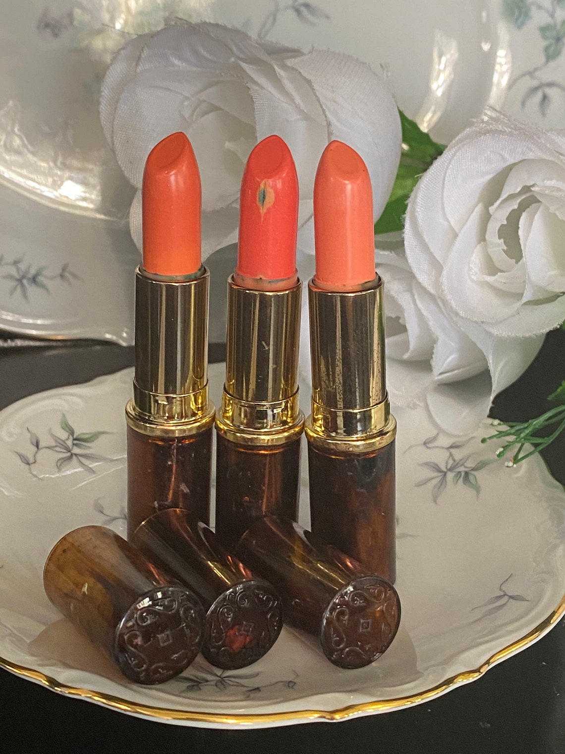Vintage Collectible COTY ORIGINALS Lipstick Lot of 3 Real Etsy