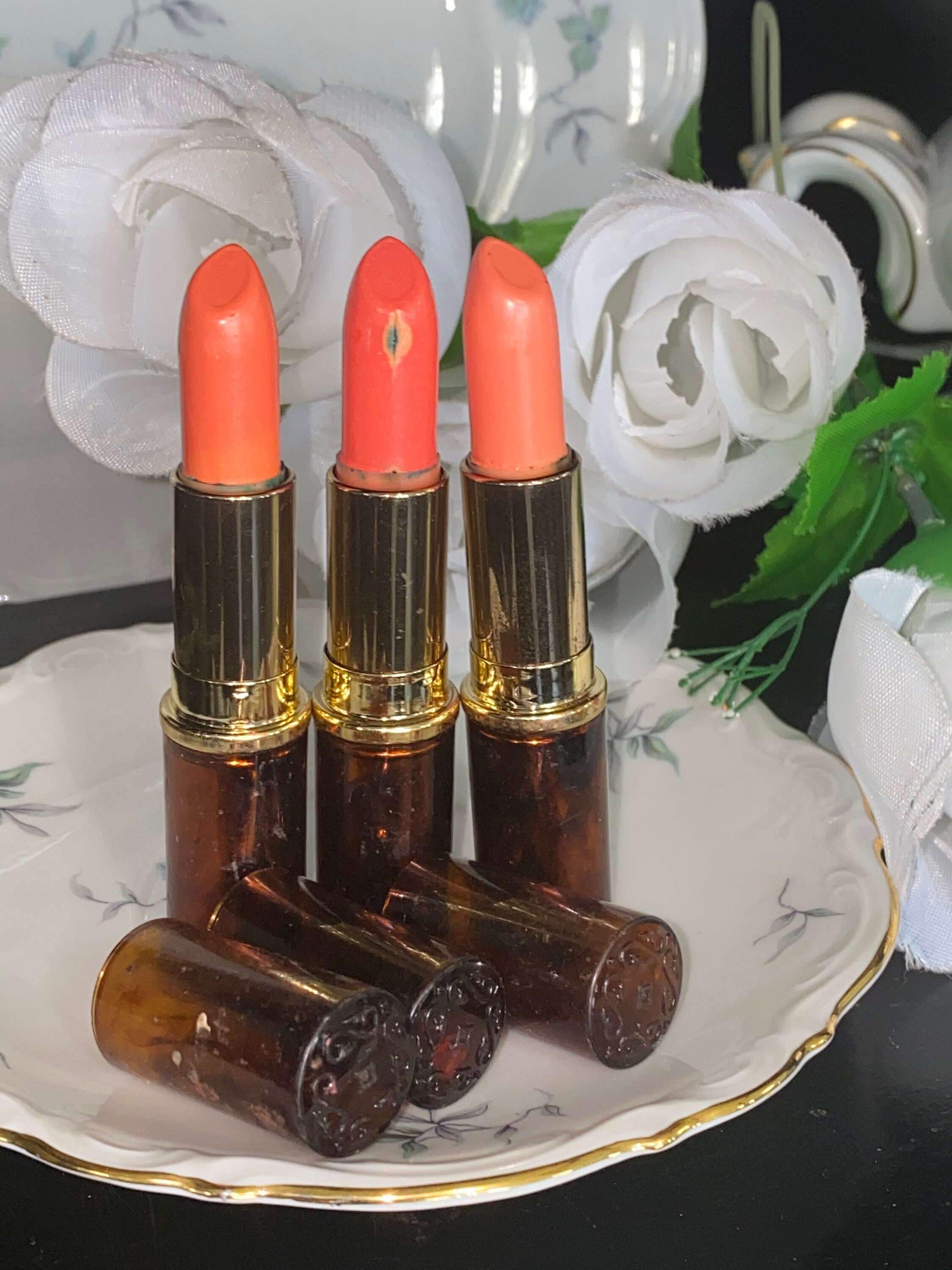 Vintage Collectible COTY ORIGINALS Lipstick Lot of 3 Real Etsy