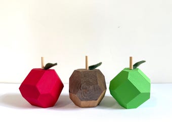 Rustic Farmhouse Modern Wooden Apple