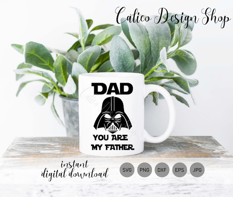 Dad You Are My Father SVG File for Cutting Father's Day - Etsy