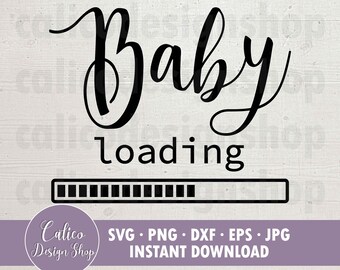 Carga de bebé - Descarga instantánea - Archivo SVG para cortar - Embarazo / Camisa de maternidad svg - Incluye Svg, Png, Dxf, Eps, Jpg