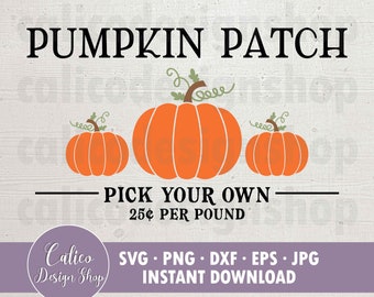 Parche de calabaza - Archivo SVG para cortar - Svg, Png, Dxf, Eps, Jpg