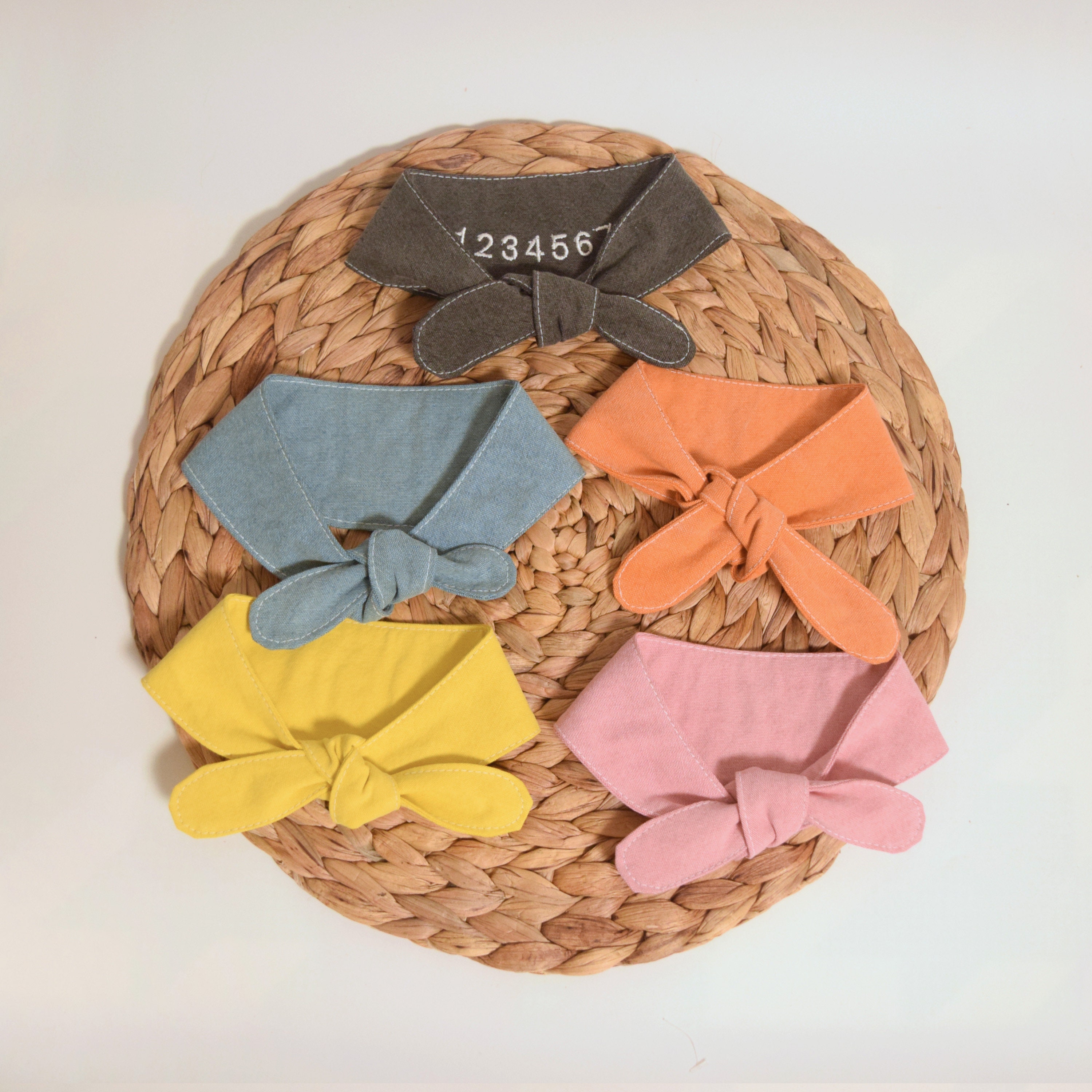 Custom Dog Scarf / Personalized Dog Scarf / Dog Accessories