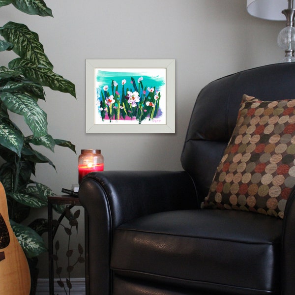 Abstract Flowers 8x10 print